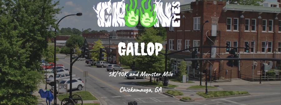 Green Eyes Gallop Logo