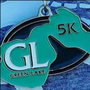 Green Lake 5K run and walk Logo