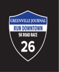 Greenville Journal Run Downtown 5K Logo