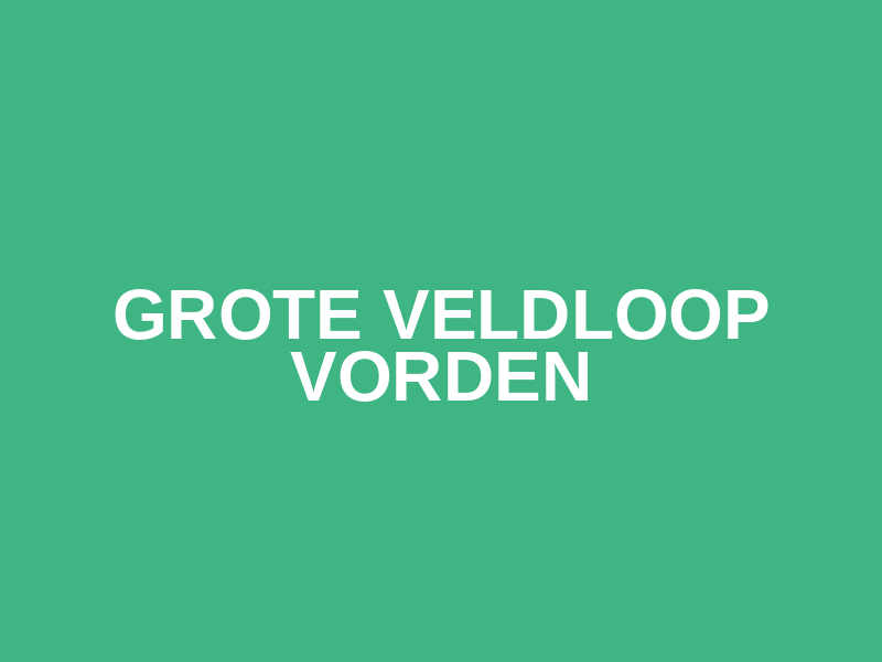 Grote Veldloop Vorden
