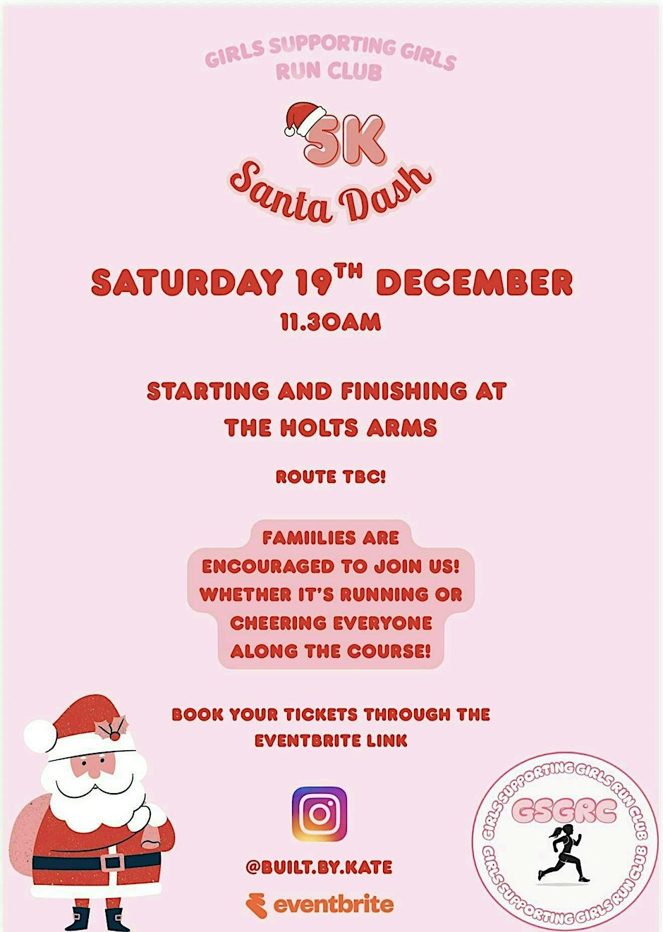 GSG Santa Dash Logo