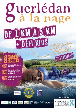 Guerlédan à la nage