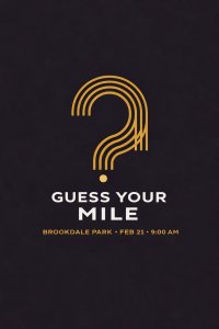 Guess Your Mile: Presented by Profunctional Running Logo