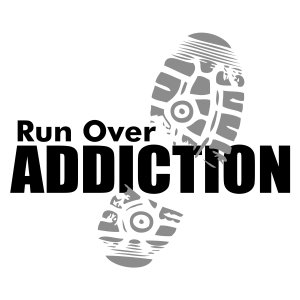 Guest House Run Over Addiction 5k & 1 Mile Fun Run Logo