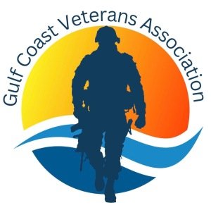 Gulf Coast Veterans Association 5k Run/Walk + 1 Mile Fun Run Logo