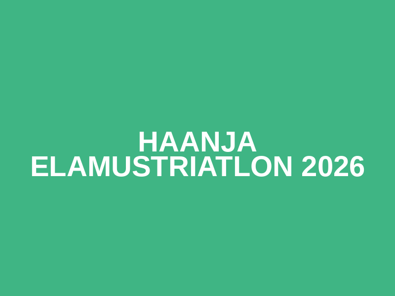 HAANJA ELAMUSTRIATLON 2026 Logo