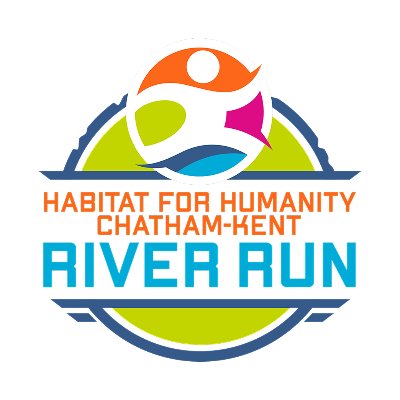 Habitat for Humanity Chatham-Kent River Run Logo