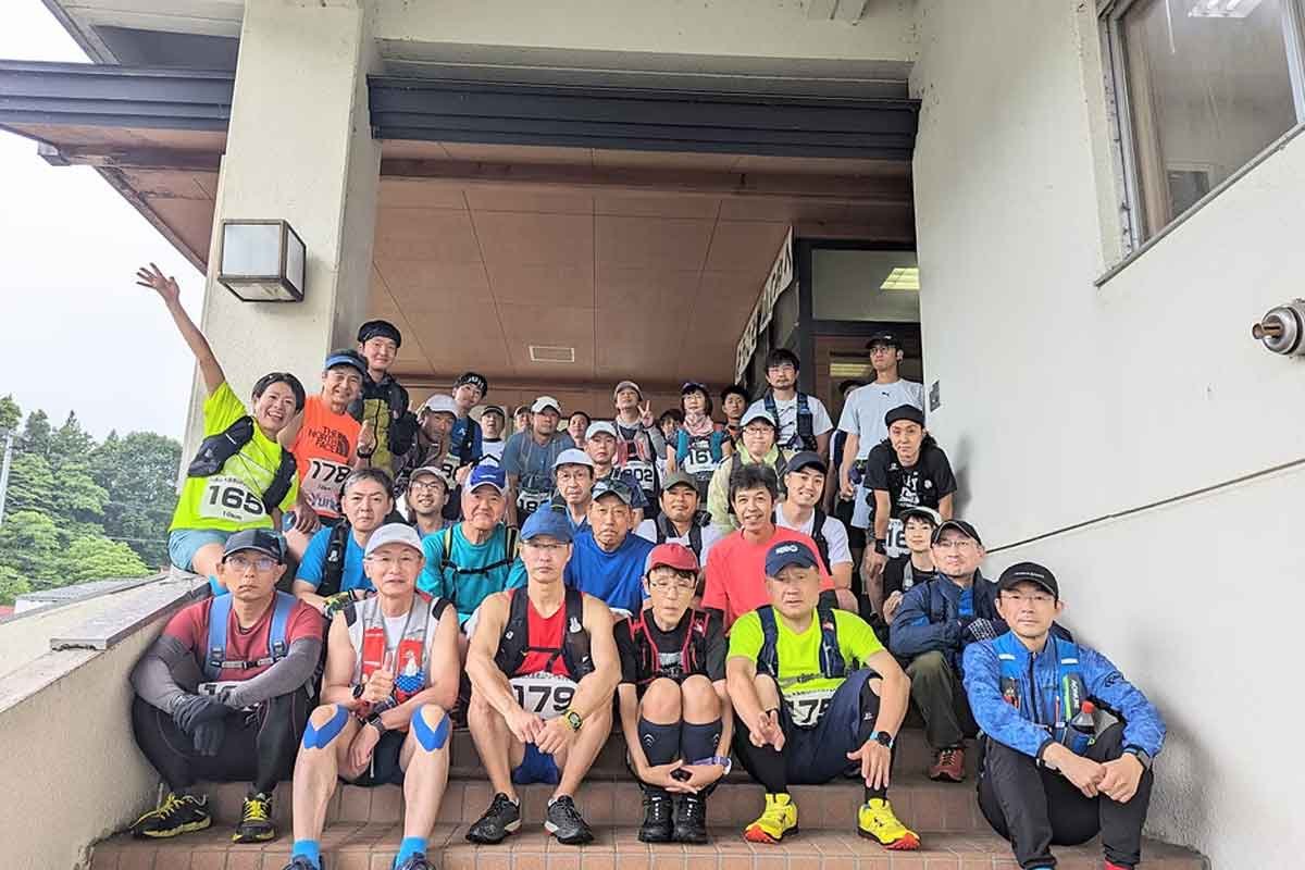 The 7th Hachimoriyama and Otakaneyama Trail Festival Logo