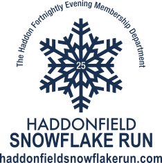 Haddonfield Snowflake Run Logo