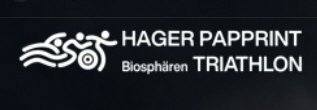 Hager Papprint Biosphären Triathlon Logo