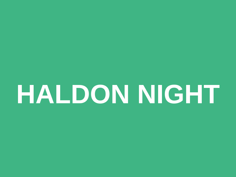 Haldon Night Logo