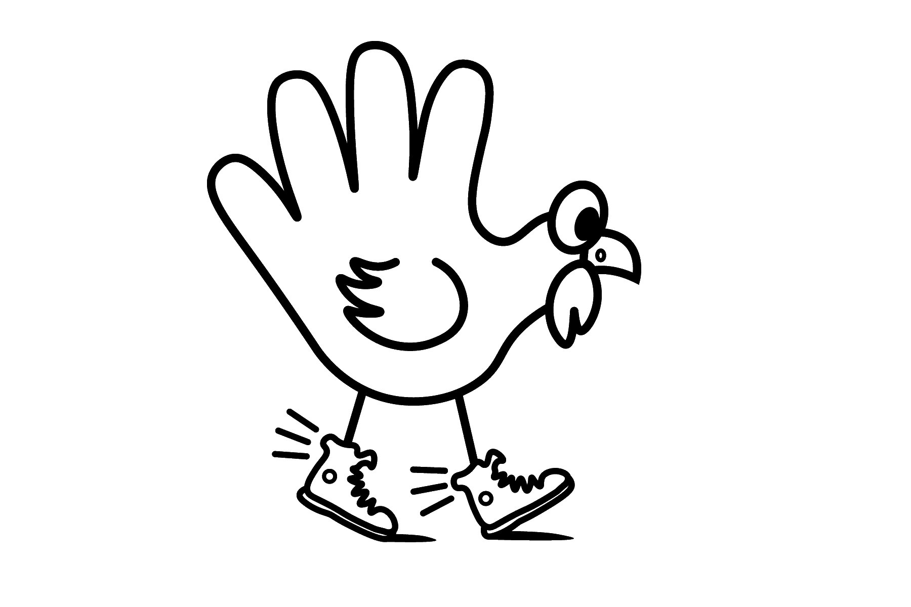 Hale to the Bird 5K Logo