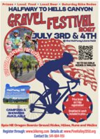 Halfway to Hells Canyon Gravel Festival Logo
