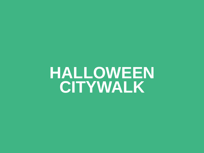 Halloween Citywalk