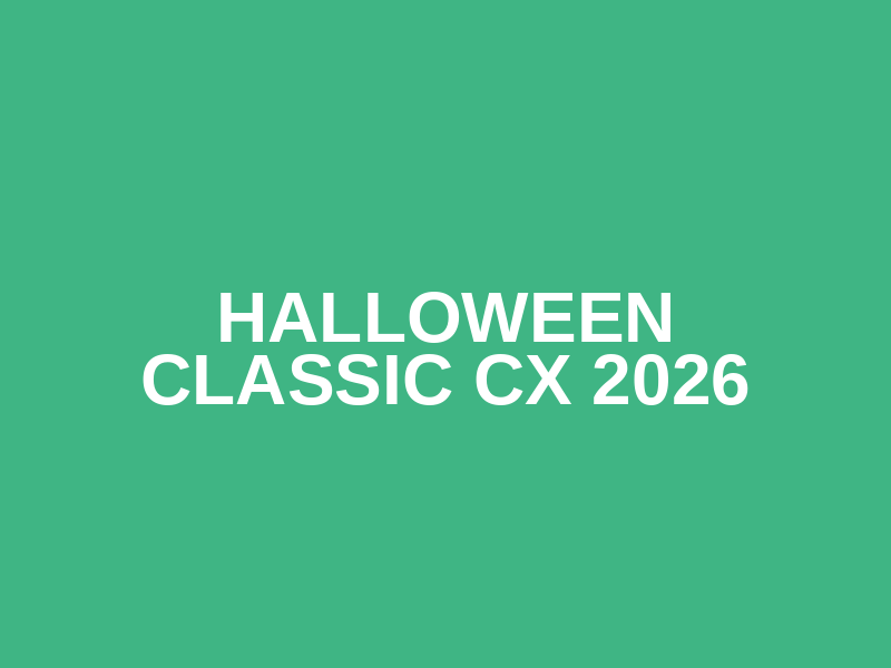 Halloween Classic CX 2026 Logo