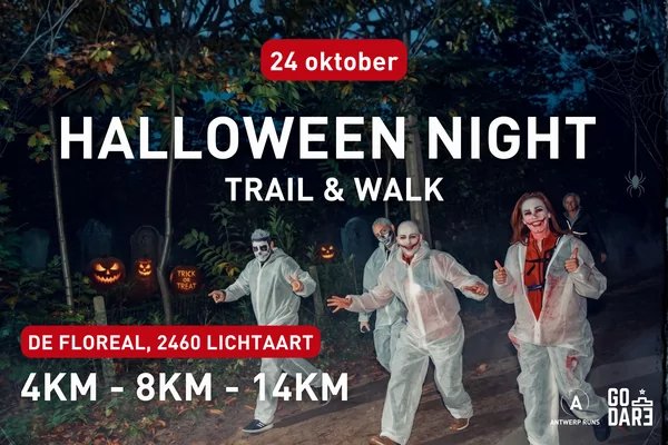 Halloween Night Trail & Walk 2026 Logo