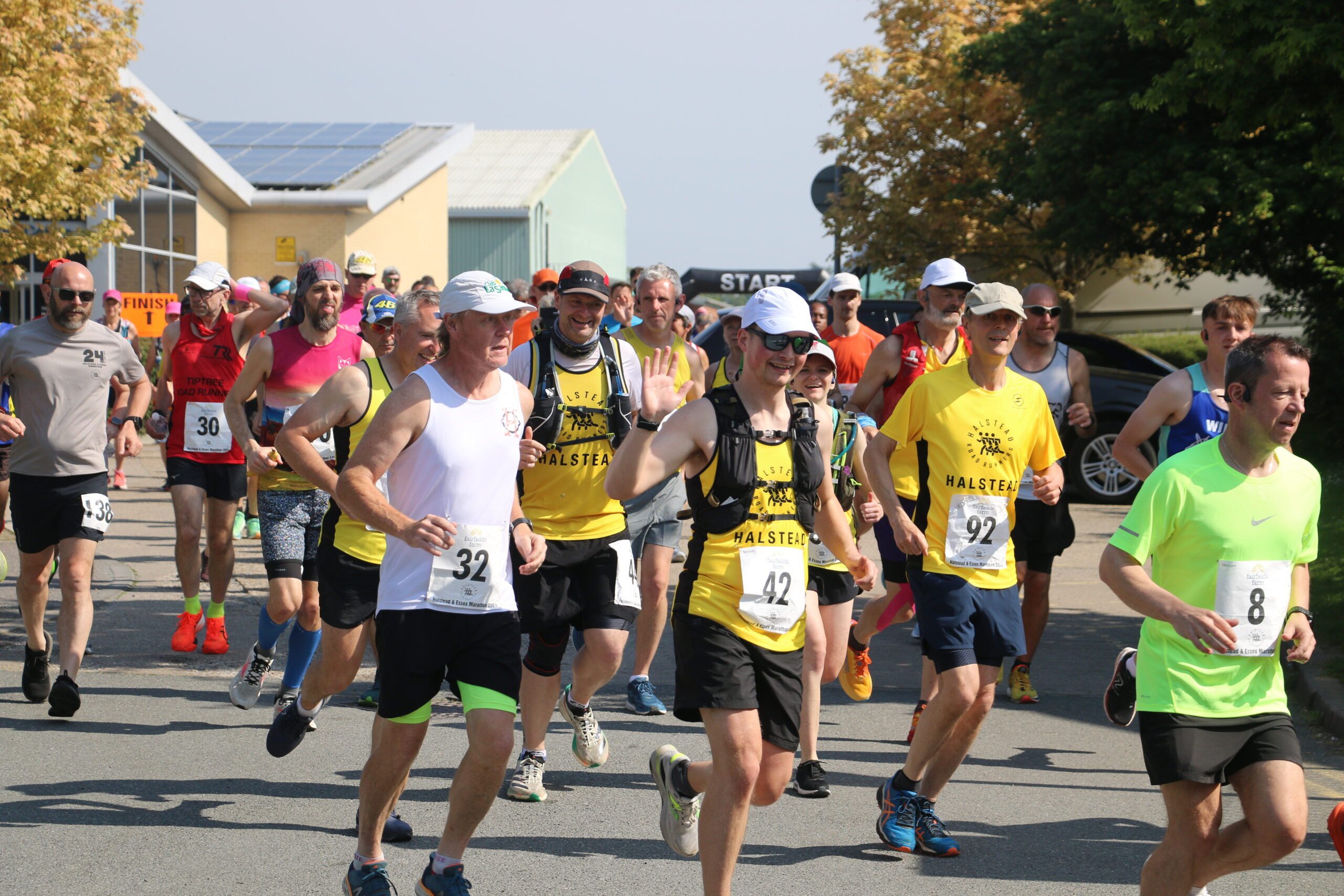 HALSTEAD & ESSEX MARATHON  Logo