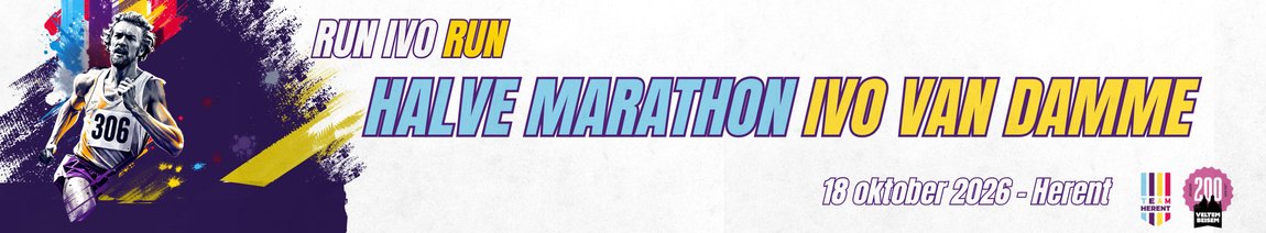 Halve Marathon Ivo van Damme & Skeeler Logo