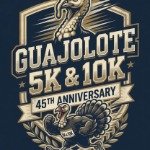 HAMILTON TROPHIES 45TH ANNIVERSARY GUAJOLOTE  5K  & 10K RACES Logo