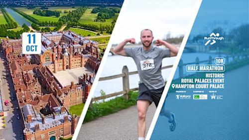 Hampton Court Palace Running Festival Presented by Voltarol October 2026 Logo