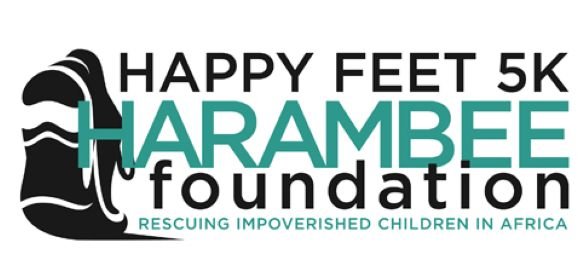 Harambee Happy Feet 5K / Walk/Fun Run Logo