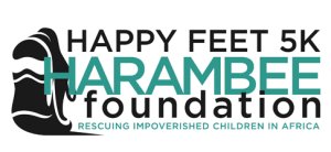 Harambee Happy Feet 5K/Walk/Fun Run Logo