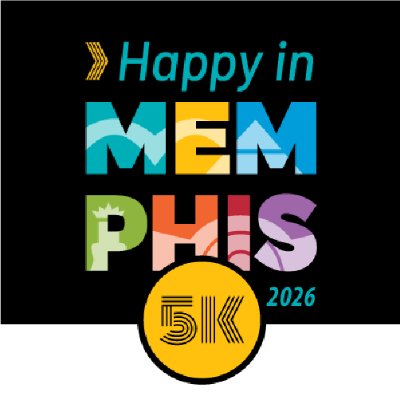Harding Academy presents Happy in Memphis 5k Logo