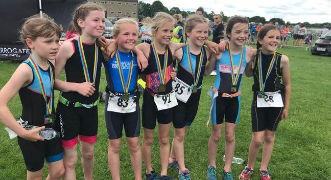Harrogate Junior Aquathlon 2027 Logo