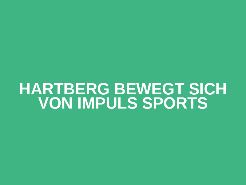 Hartberg bewegt sich von IMPULS Sports Logo