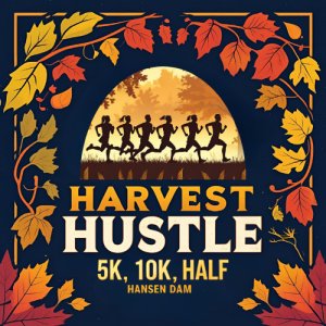 Harvest Hustle – 5K, 10K, Half Marathon Logo