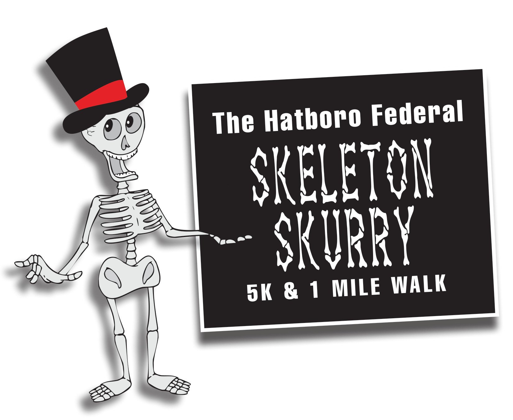 Hatboro Federal Skeleton Skurry 2026 Logo