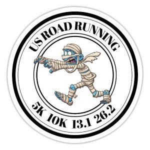 Haunted 5K, 10K, & Half Marathon at Lake Camas Heritage Park, Camas, WA (43S40) Logo