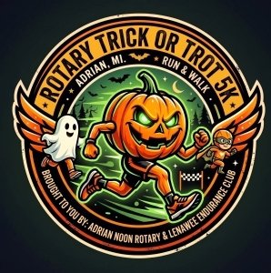 Haunted Halloween 5K - Run & Walk Logo