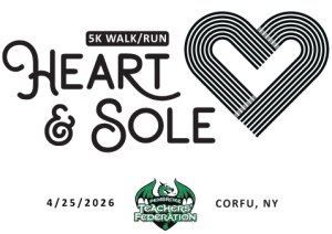 Heart & Sole 5k Walk/Run Logo