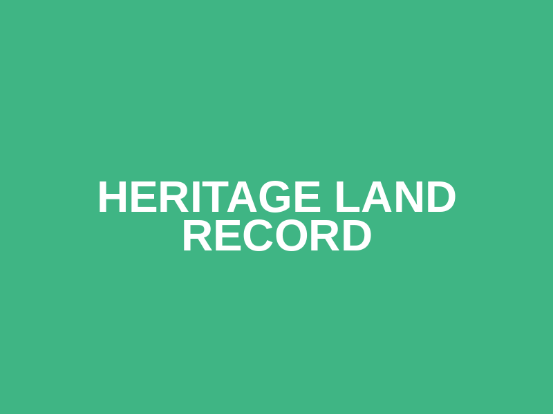 Heritage Land Record Logo
