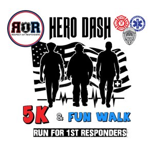 Hero Dash 5k Logo
