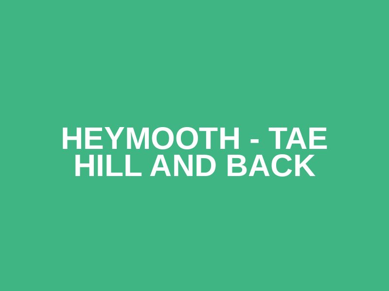 Heymooth - Tae Hill and back Logo