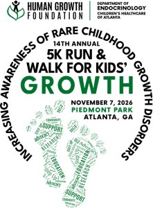 HGF's 14th Annual 5K Run & Walk for Kids' Growth - Atlanta Logo