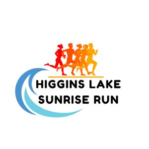 Higgins Lake Sunrise Run Logo