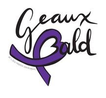 Geaux Bald Pickleball Mixer Logo