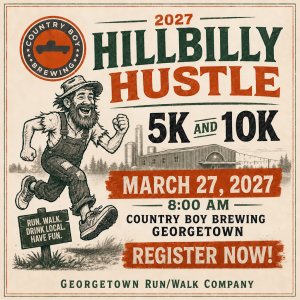 Hillbilly Hustle 5K & 10K Logo