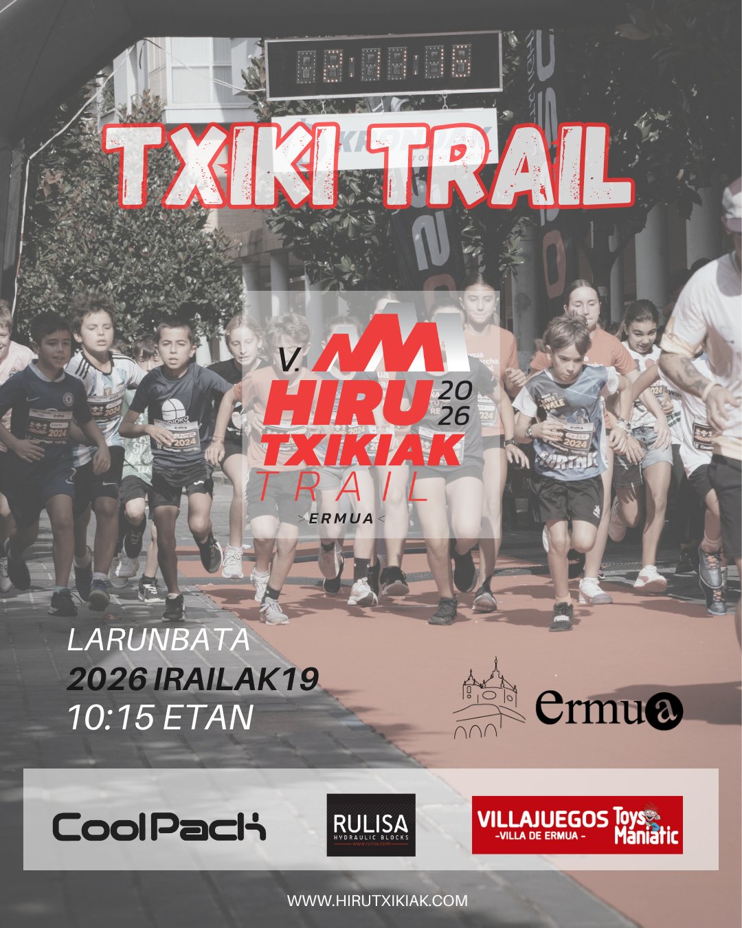 Hiru Txikiak Txikitrail Logo