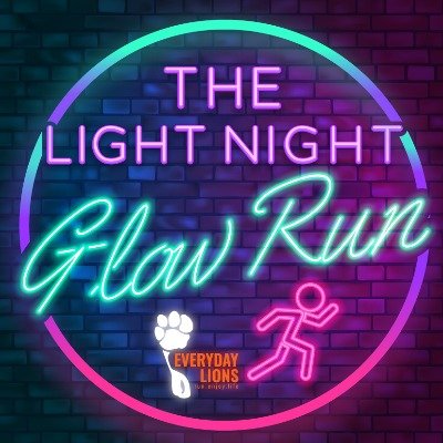 Hobart Light Night Glow Run & walk supported by St Lukes