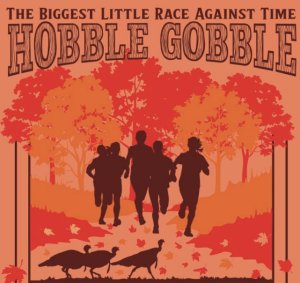 Hobble Gobble Prediction Walk/Run Logo