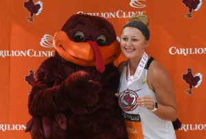 Hokie Half Marathon and 5K Logo