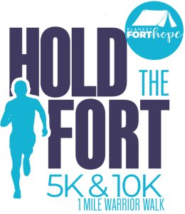 Hold the Fort 10K, 5K, & 1 Mile Warrior Walk Logo