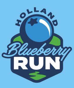 Holland Blueberry Run Logo