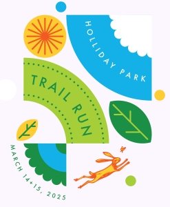 Holliday Park Trail Run Logo