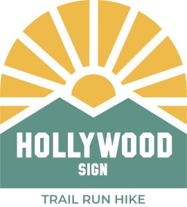 Hollywood Sign Run | Hike - 8M | 8K | 5K | Kid Logo