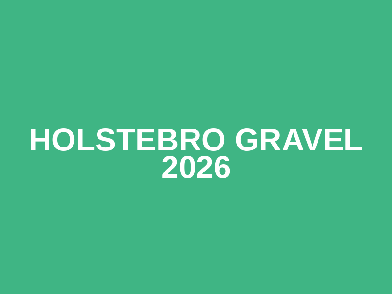 Holstebro Gravel 2026 Logo